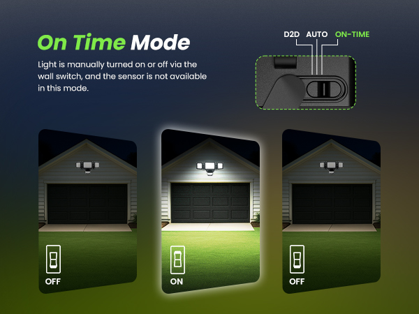 motion sensor outdoor lights