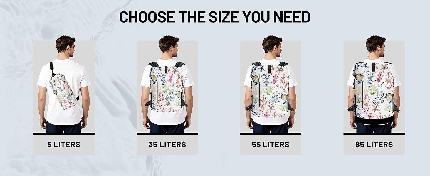 CHOOSE THE SIZE YOU NEED