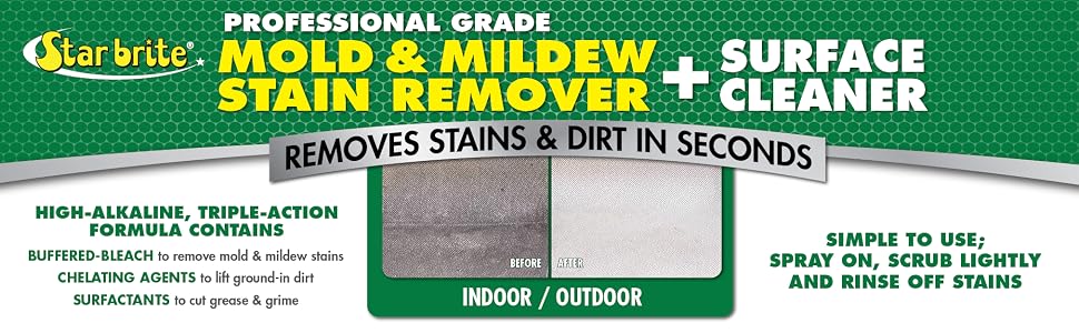 Mildew Stain Remover, RMR-86, zep, x-14, tilex, mold cleaner