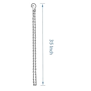 4 Pack 35 Inches Hanging Chains