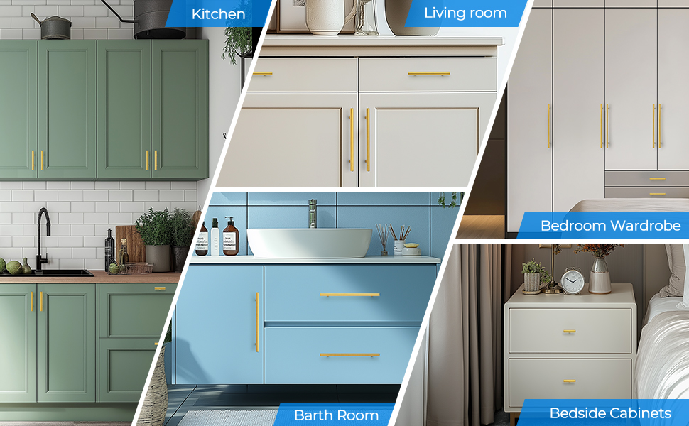 multi-function Brushed Brass