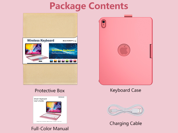ipad 11th gen keyboard case pink 18