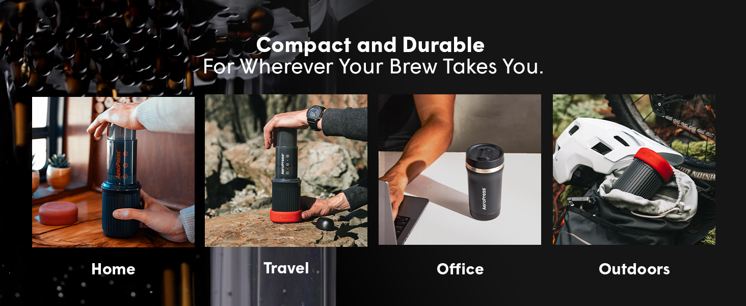 Compact and Durable Coffee Press