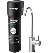 Waterdrop 10UB Under Sink Water Filter, Reduces PFAS, PFOA/PFOS, Lead, Chlorine, Bad Taste, NSF/A...