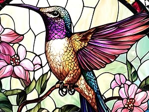 stain glass window hanging