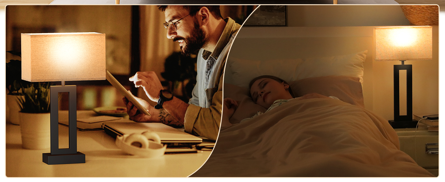 nightstand lamps set of 2