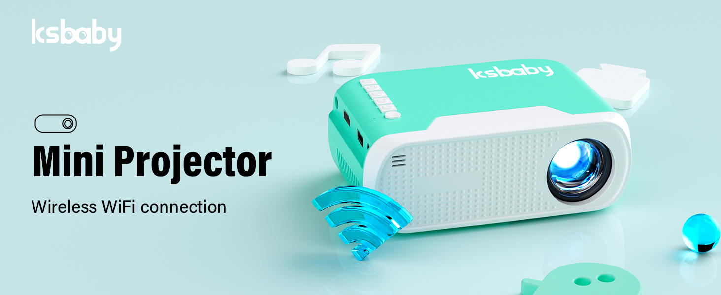 ksbaby wifi mini projector