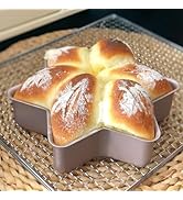BSDLZCH Star Shaped Cake Pan, Non-stick Star Shaped Cake Pan Durable Star-shaped Cake Mold for Ba...