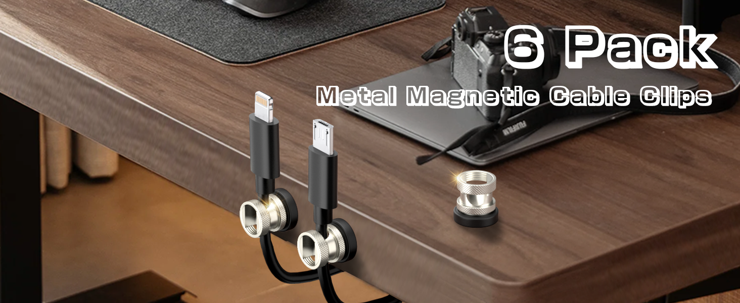 magnetic wire clips