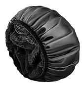 triple layer shower cap