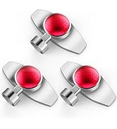 Ehaijia 3Pack 360° Metal Spot Sprinklers, Durable Outdoor Sprinkler with Gentle Water Flow, Cover...