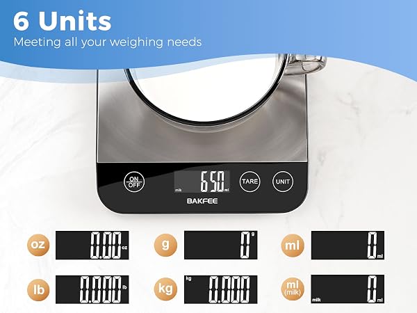 BakFee Food Scale
