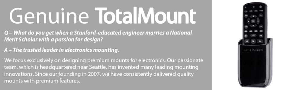 TotalMount Hole-Free Remote Holder - Medium