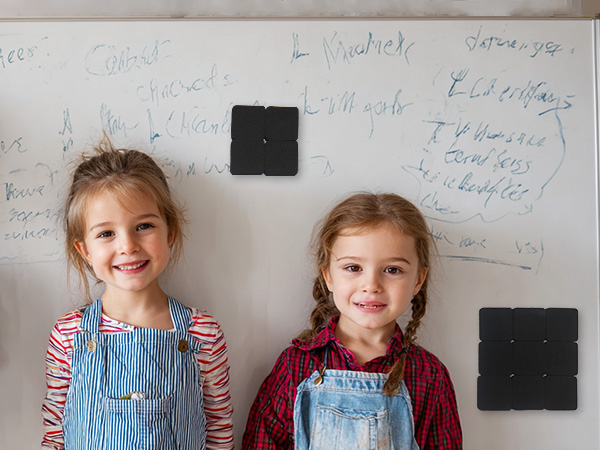 dry erase erasers black