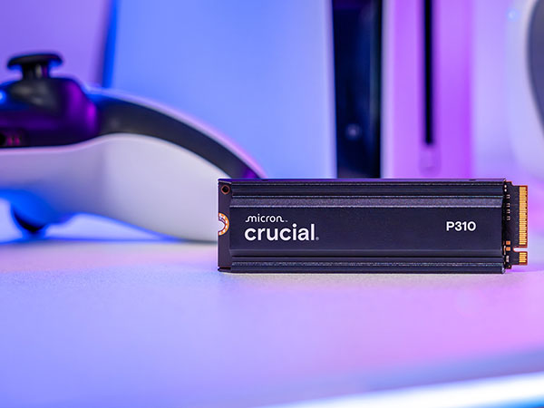 Crucial P310 2280 NVMe Internal SSD With Heatsink