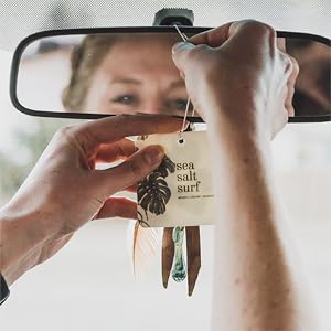 hanging car freshener rear view mirror