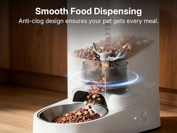 Non-stuck grain automatic feeder