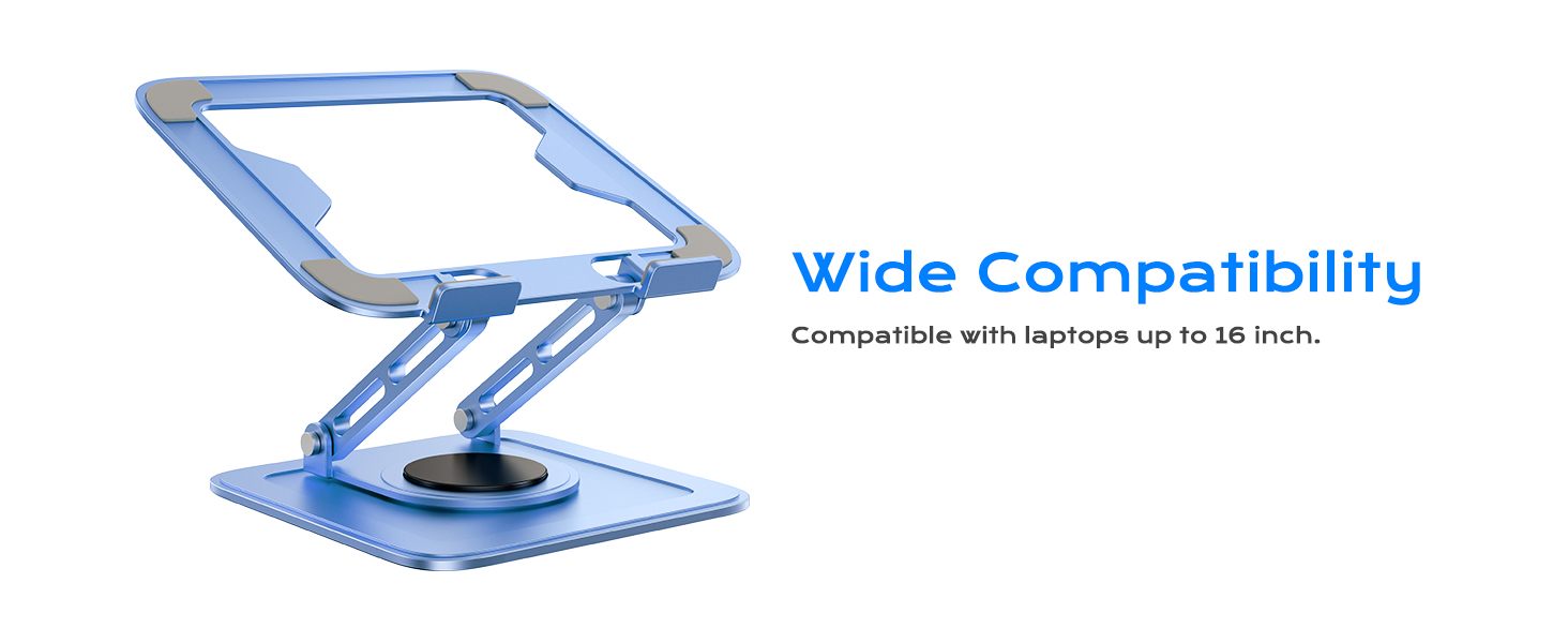 Aluminum alloy laptop stand,Ergonomic laptop stand,Compatible with a wide range of laptop stands