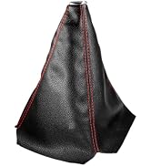Sylvil Car Shift Knob Dust Cover, Gear Shift Knob Cover for Protection, Leather Manual/Automatic ...