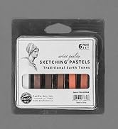 Pacific Arc - Sketching Pastel Set, 6-piece - Semi-soft