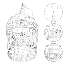 Metal Bird Cage Centerpiece