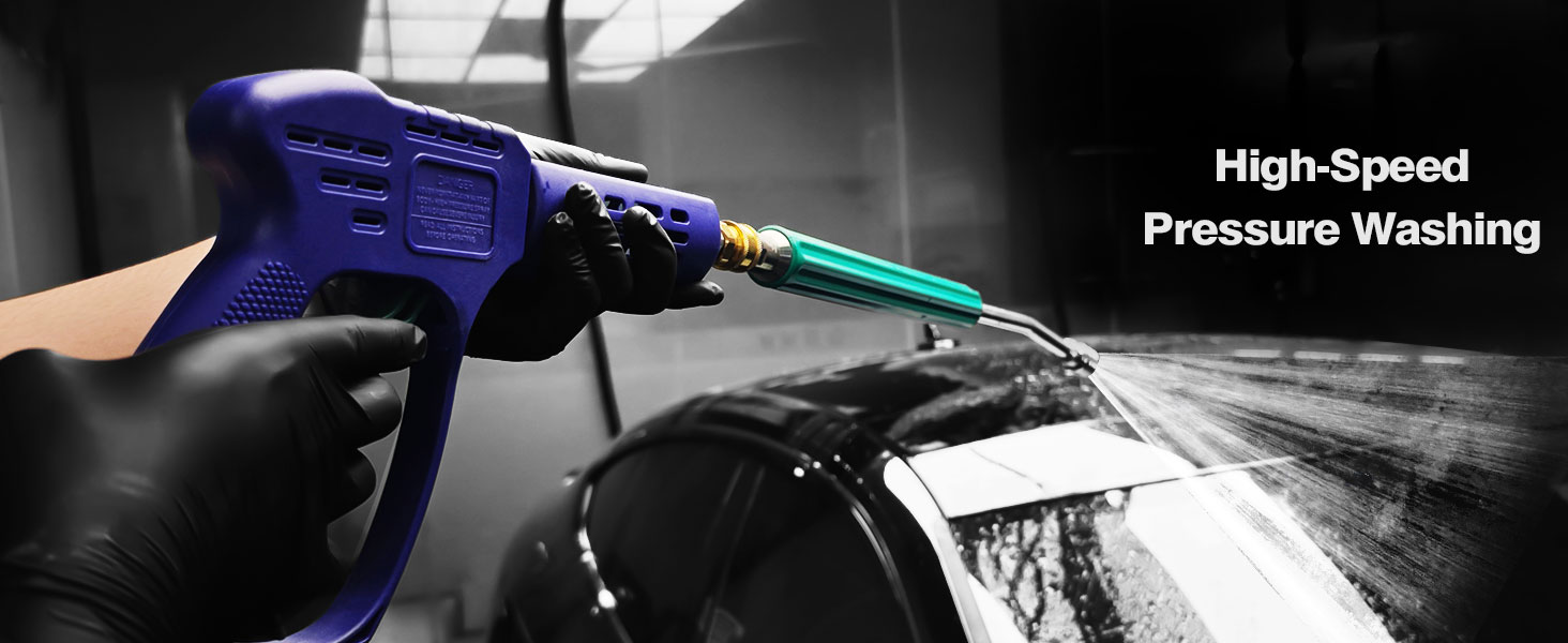 power pressure washer gun wand short foam gun