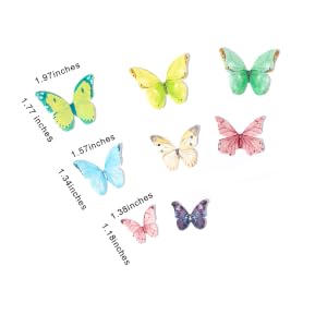 edible butterflies cake toppers