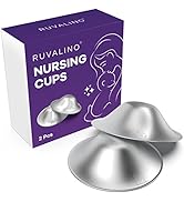 RUVALINO Silver Nipple Covers, Silver, One Size