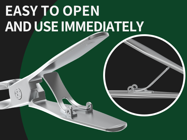VANWIN Ingrown Nail Clippers Slant Curved Blade
