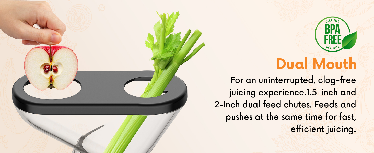 Masticating Juicer Attachment for KitchenAid Stand Mixer,