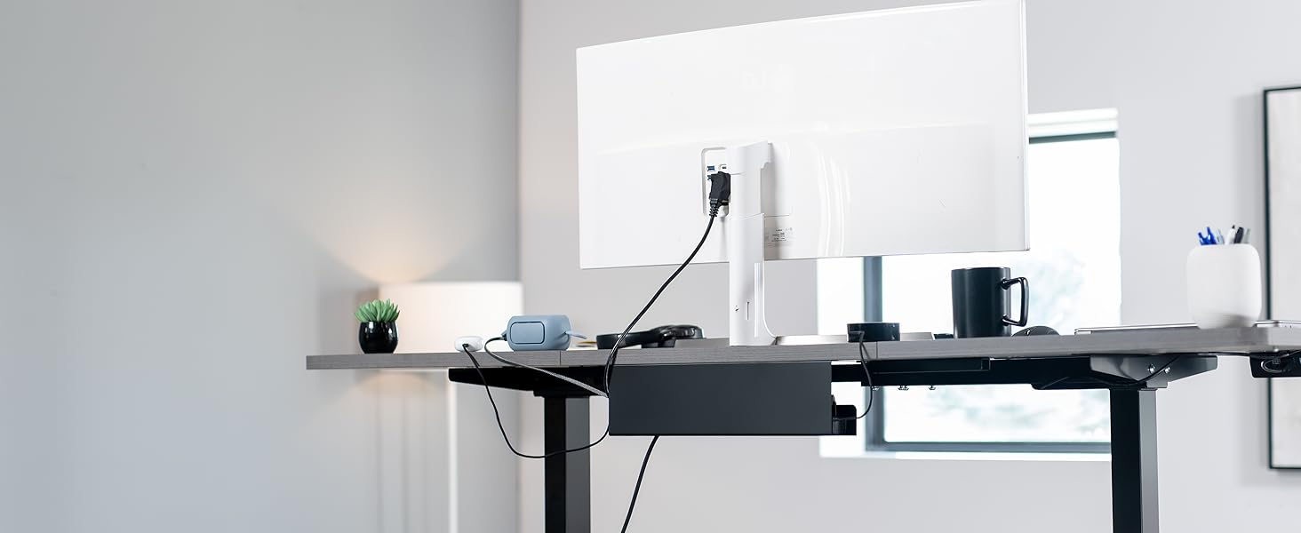 under desk cable management