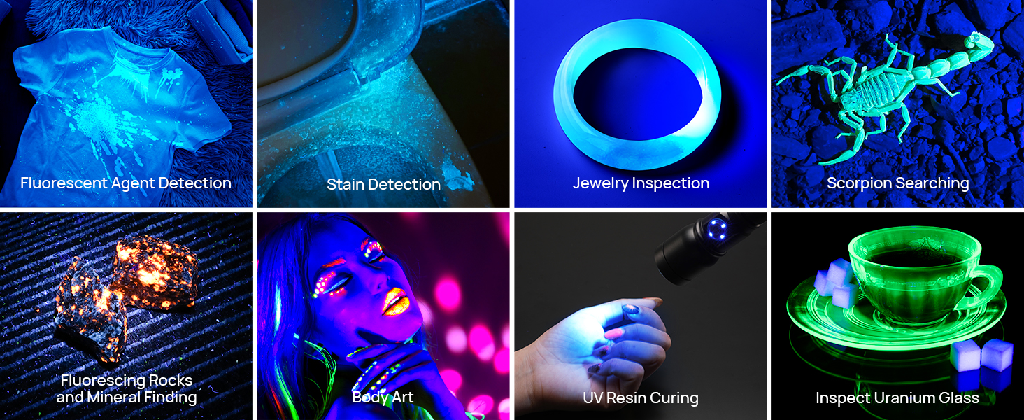 365nm uv flashlight