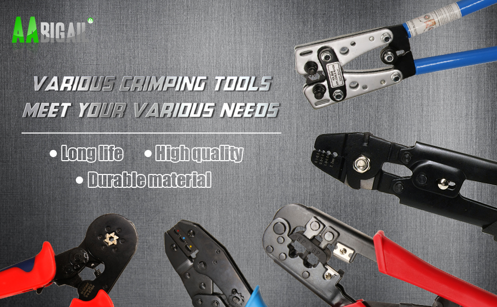 Ratcheting Wire Terminal Crimping Tool