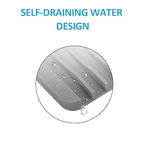 self-draining water design soap dishes