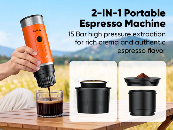 portable espresso maker for travel
