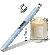 PALTECE 2 Pack Candle Lighter USB Rechargeable Electric Plasma Arc Lighters with Safety Lock, Win...