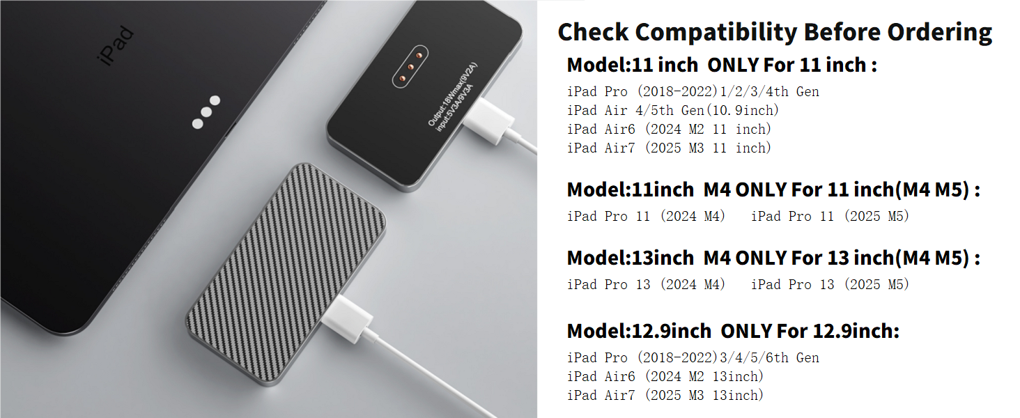 Magnetic Wireless Charger for iPad Pro