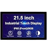 VSDISPLAY 21.5 Inch 1920x1080 Touchscreen Monitor Capacitive 10 Point Touch Open Frame IPS LCD Di...