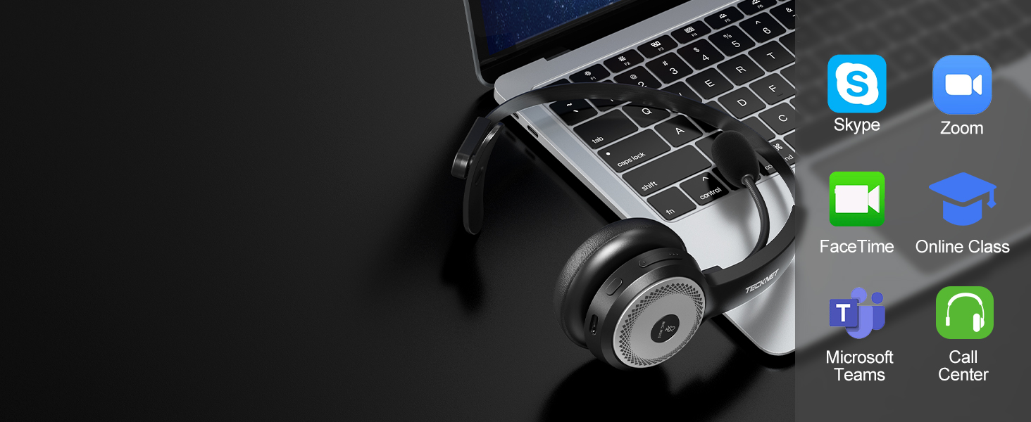 headset with microphone for pc