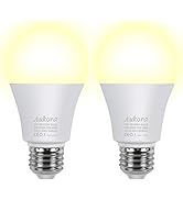Motion Sensor Light Bulbs, Aukora 12W (100-Watt Equivalent) E26 Motion Activated Dusk to Dawn Sec...