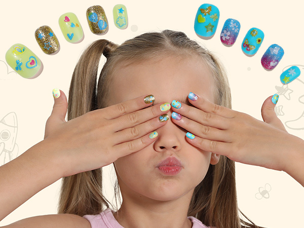 kids nail stickers