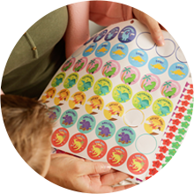 Motivate Them With Adorable Stickers!