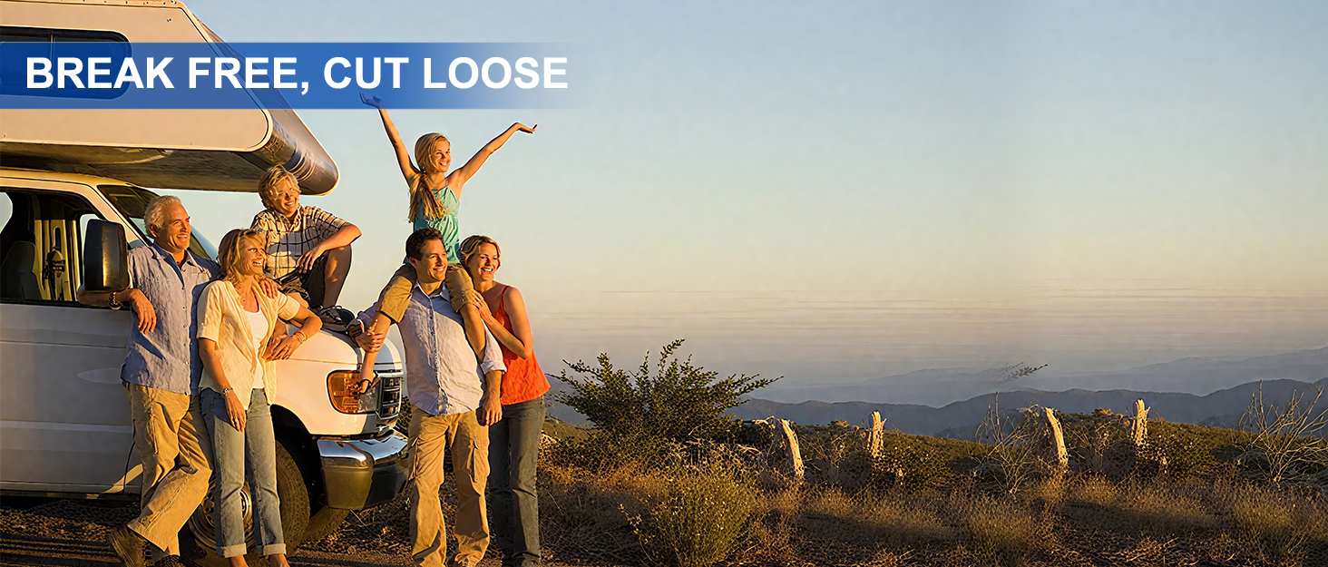 BREAK FREE, CUT LOOSE