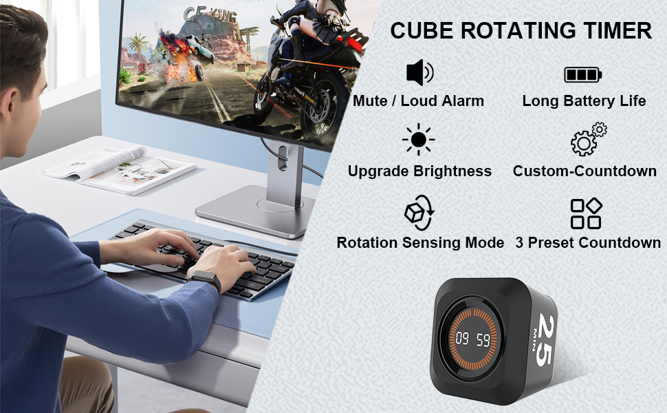 rotating timer