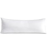 100% Cotton Body Pillow Cover, 800 Thread Count 21x54 Soft Breathable Long Body Pillow Pillowcase...