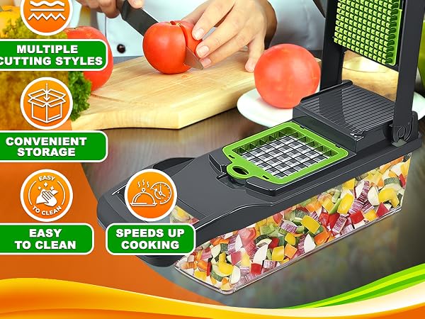 veggies chopper salad maker veggie cutter chopper potato cuber food choppers picador de verduras