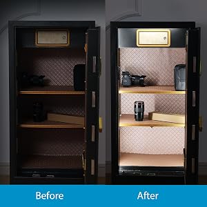 Litever door activated LED safe lighting kit