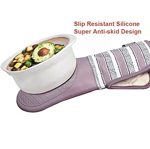 silicone oven mitts