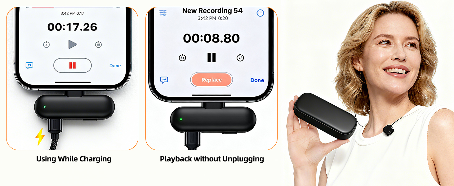 mini microphone for iphone 16
