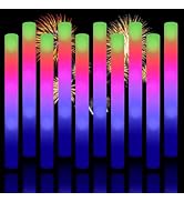 Taotuo Glow Stick Bulk 45 Pcs LED Foam Glow Sticks Party Supplies with 3 Flashing Modes,Glow Stic...